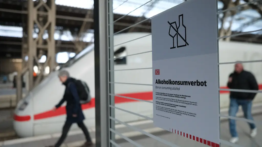 Alkoholverbot an deutschen Bahnhöfen eingeführt