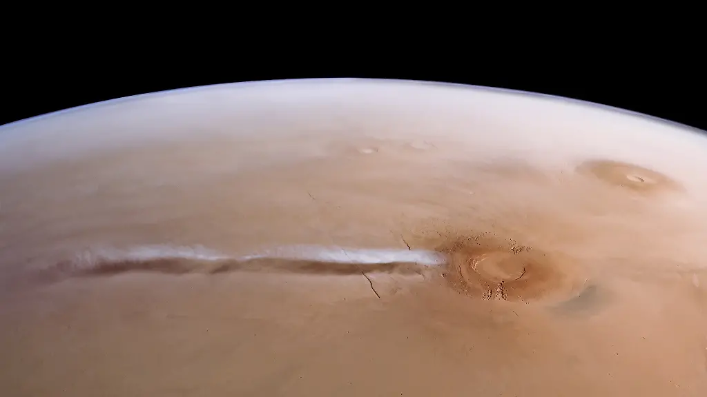 Forscher erklären Rätsel um gigantische Mars-Wolke