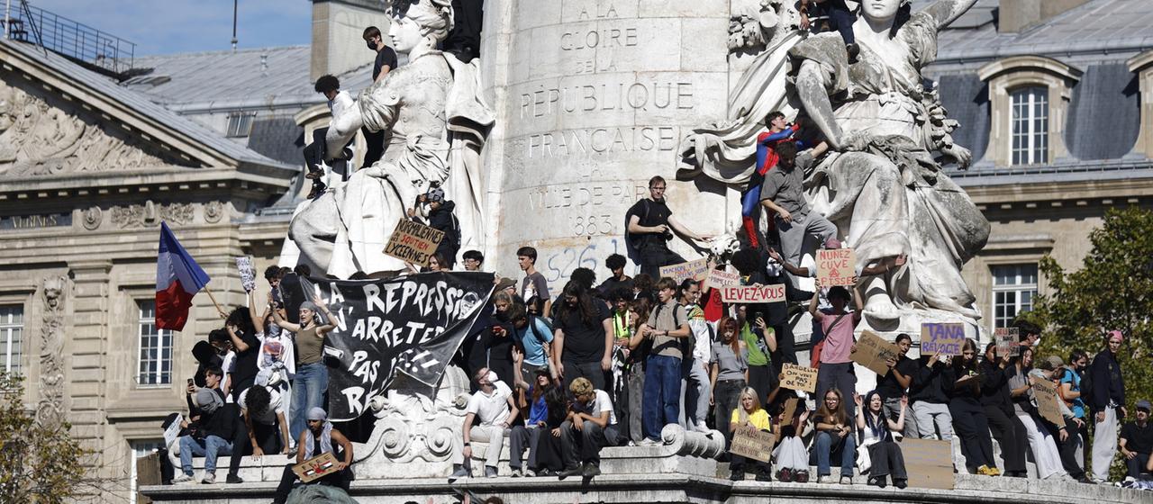 Proteste für bessere Lernbedingungen eskalieren in Frankreich