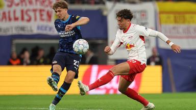 Leipzig erringt knappen Sieg gegen Eindhoven
