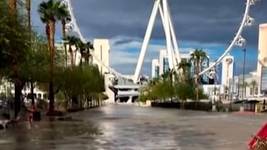 Las Vegas von schweren Regenfällen betroffen
