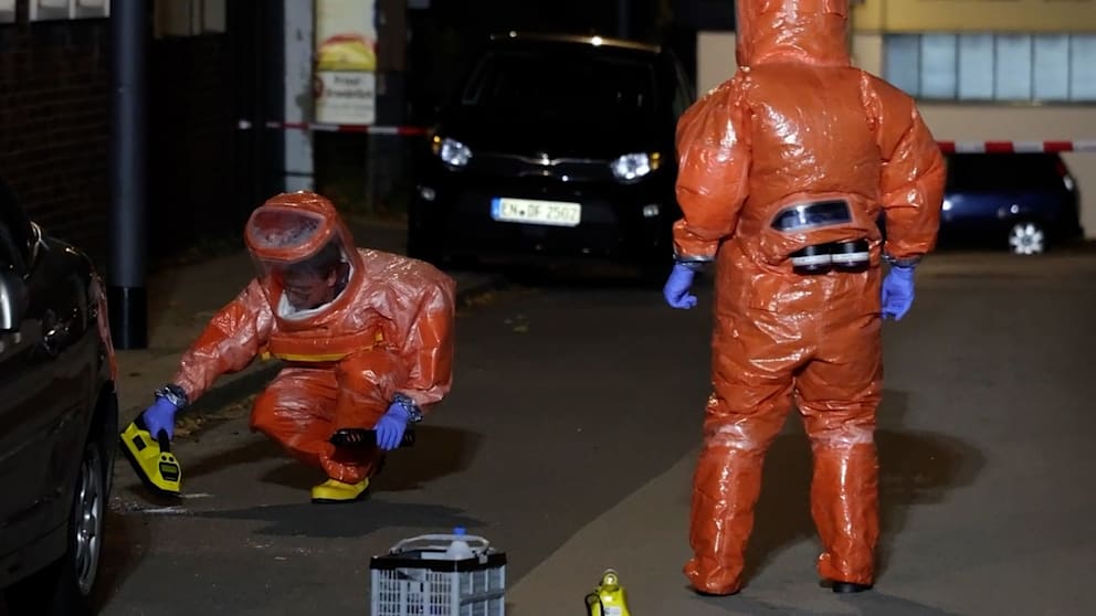 Mysteriöses Pulver löst Einsatz vor Sprachschule in Essen aus